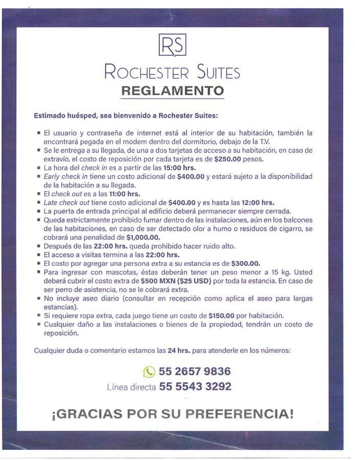 Rochester 10 مدينة مكسيكو المظهر الخارجي الصورة